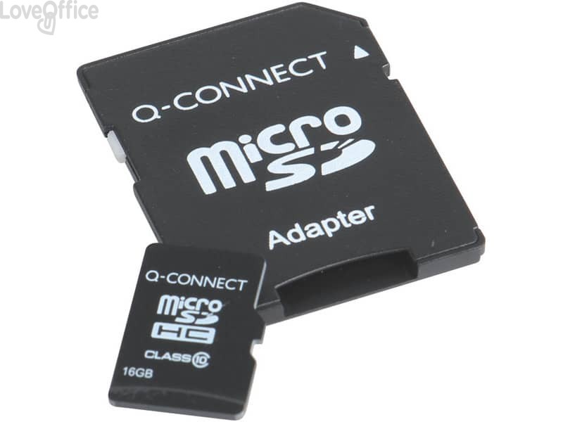 Scheda di memoria Q-Connect Micro SDHC 16 GB KF16012