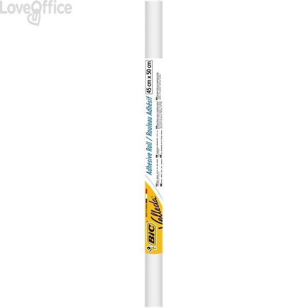 Foglio lavagna adesivo cancellabile Velleda® Bic Bianco - 100x200 cm