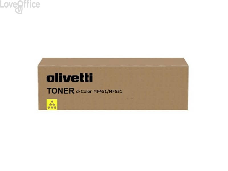 Toner Olivetti Giallo B0819