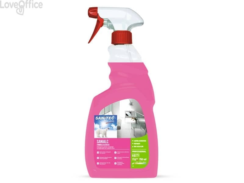Detergente multisuperficie SANITEC Sanialc 750 ml 1830-S