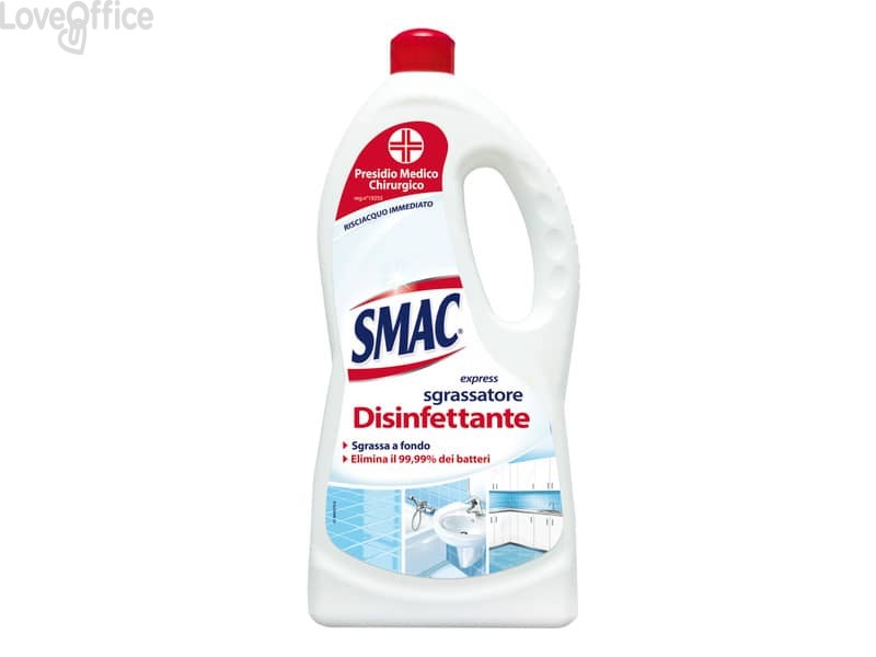 Detergente per pavimenti Smac disinfettante 1 litro - M74417