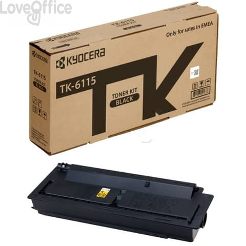 Toner TK-6115 Kyocera Nero 1T02P10NL0
