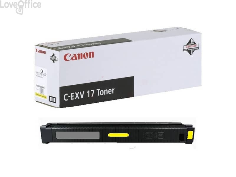 Toner C-EXV17Y Canon Giallo 0259B002AA