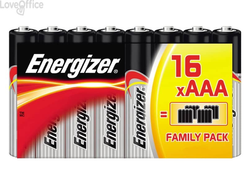 Batterie ENERGIZER Alkaline Power AAA - E300171705 (conf.16)