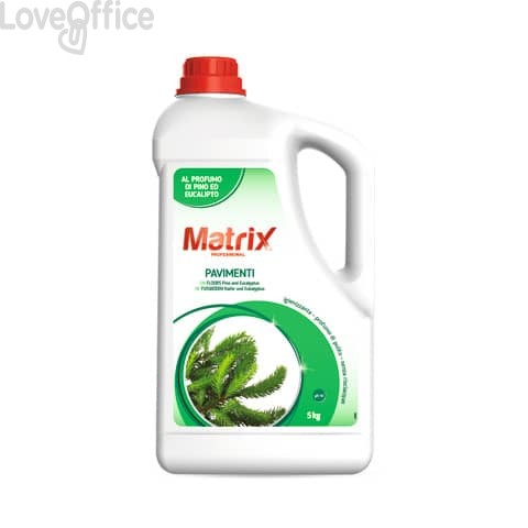 Detergente profumato universale pavimenti Matrix 5 kg XM010