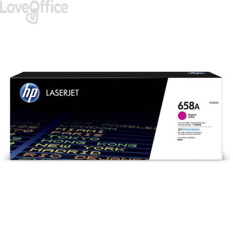 Toner 658A per Color Laserjet Enterprise M751 HP Magenta - W2003A