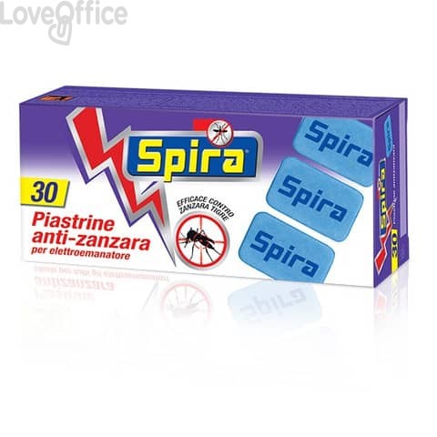 Piastrine per antizanzare elettrico Spira - piastrine 10254 (conf.30)