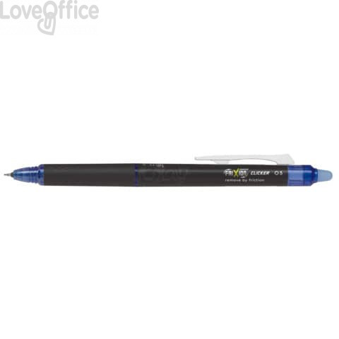 Penna a sfera a scatto Pilot Frixion Point Clicker Synergy tip 0,5 mm Blu 006863