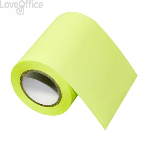 Roll notes - 60 mm x 10 m Global notes verde fluo