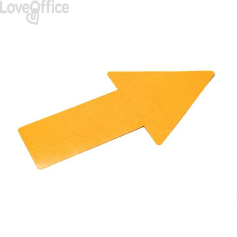 Sticker pavimenti a Freccia - 20x5 cm - Tarifold Giallo - B197404 (conf.10)