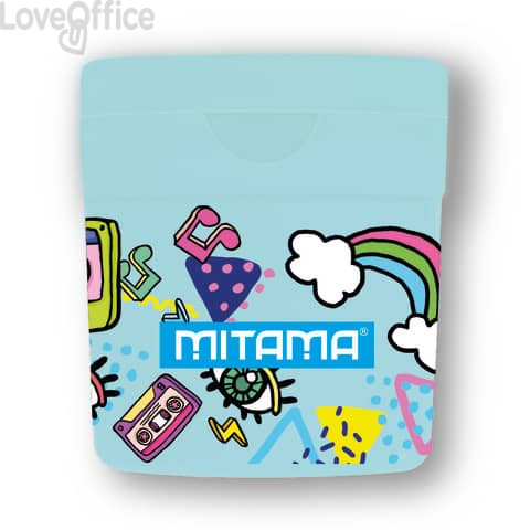 Temperino Mitama Fantasia Bidone colorato 2 fori - 64036 (conf.12)