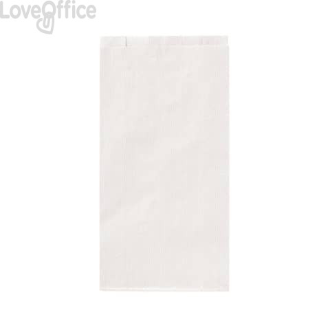 Sacchetti in carta kraft sealing Multicolor 22x40 + 7 cm Rex-Sadoch Bianco - MLN07BIA (conf.100)