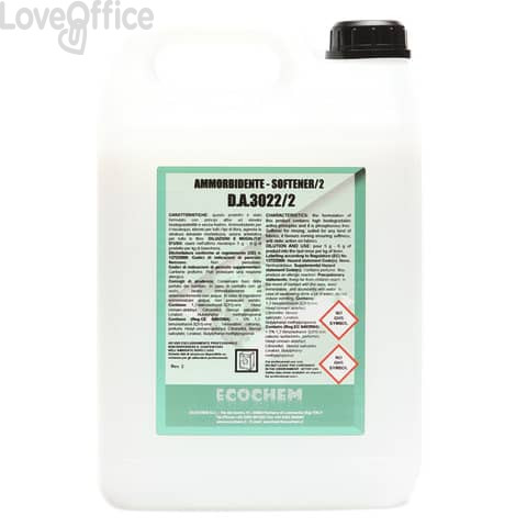Ammorbidente concentrato 5 litri D.A.3022/2 Ecochem - 12302NFL0059769