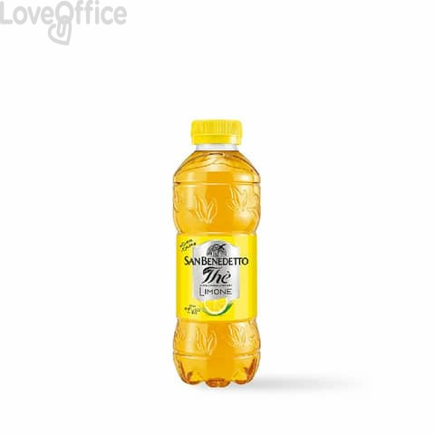 Thè al limone in PET formato San Benedetto - bottigliette 0,5 L - 2028 (conf.12)