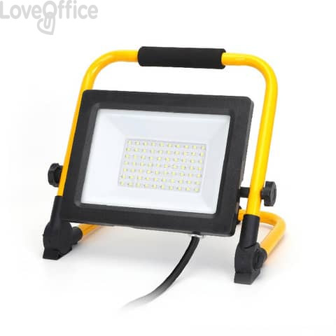 Faretto Flood light LED Aigostar portatile - 29,3x28,3xh.24 cm B10202GS8