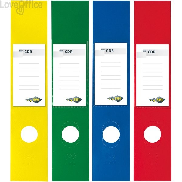 Porta etichette magnetici colorati Durable