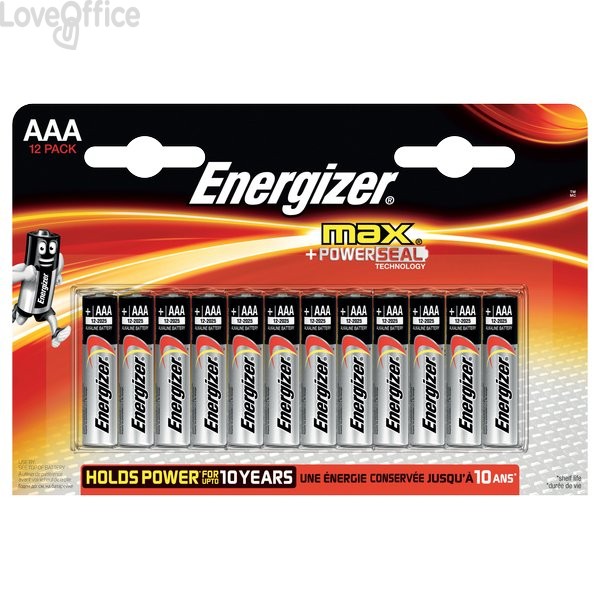 Energizer Max+ Power - ministilo - AAA - E300103700 (conf.12)