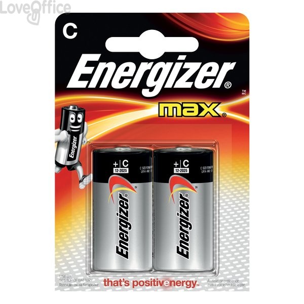 Energizer Max+ Power - mezzatorcia - C - E300129500 (conf.2)