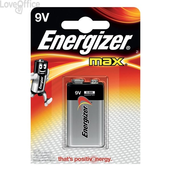 Pila Energizer Max 9V - E301531800