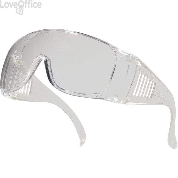 Occhiali di protezione Piton Clear Delta Plus trasparenti - LUCERNEIN100