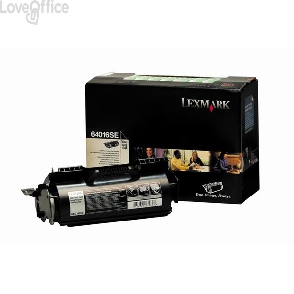 Originale Lexmark 64016SE Toner return program Nero