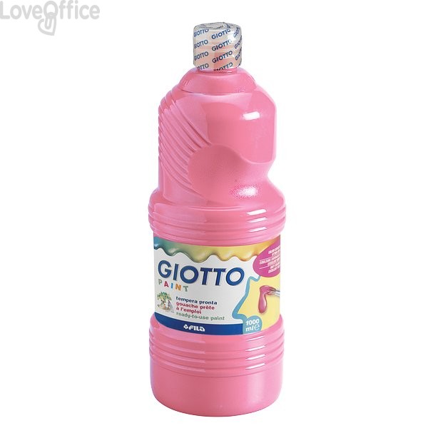 Tempera pronta GIOTTO - Rosa - 1000 ml - 533406