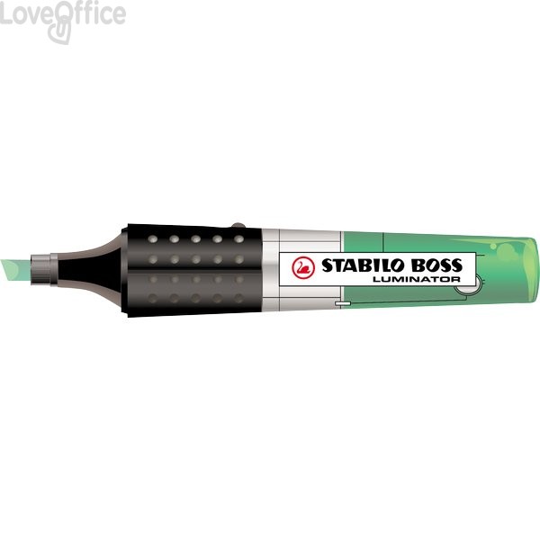 Evidenziatore Luminator Stabilo - Verde - 2-5 mm - 71/33