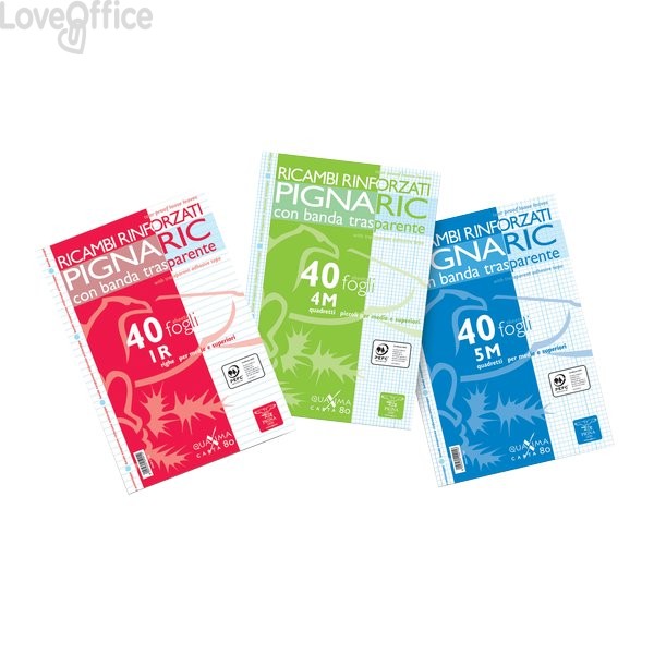 356 Divisori rinforzati in cartoncino per raccoglitori A4+ - Elba - 6 tasti  colorati 2.54 - Archiviazione - LoveOffice®