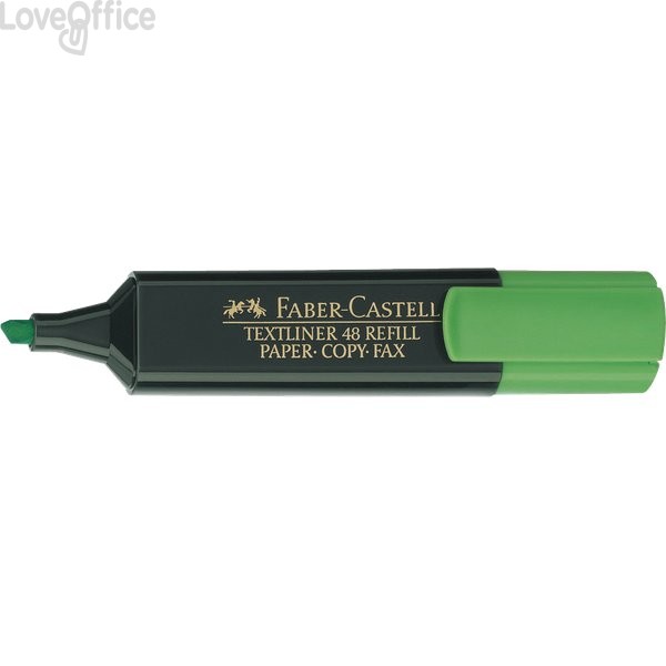 Evidenziatore Textliner 48 Refill Faber Castell - Verde - 154863