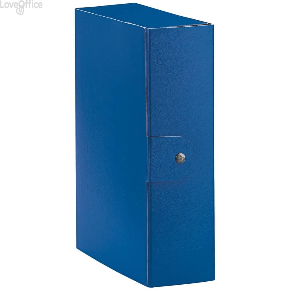 Scatole portaprogetti Eurobox Esselte - Dorso 10 cm - 25x35 cm - Blu (conf.5)