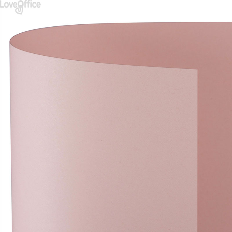 Cartoncini Bristol Rosa Favini - Lisci - 200 g/m² - 70x100 cm (Conf.10)