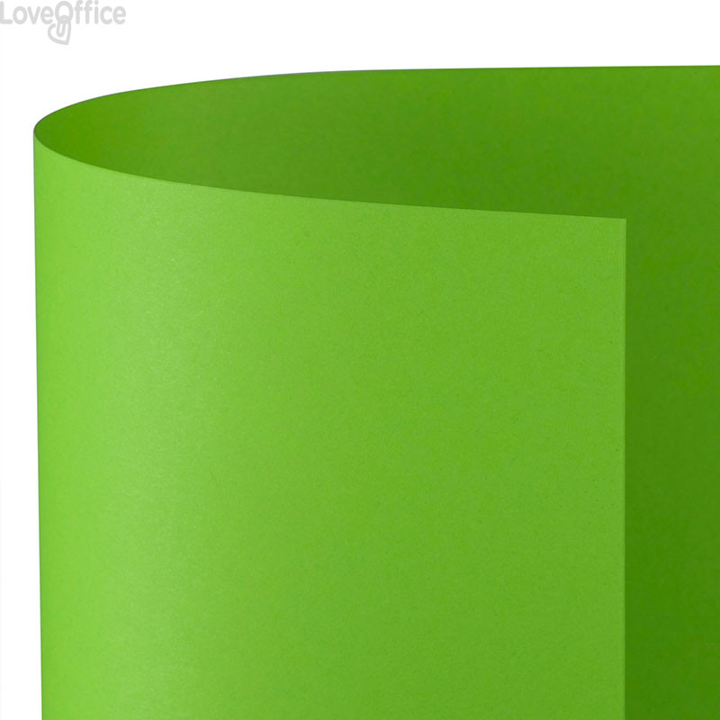 Cartoncini Bristol Verde Pistacchio Favini - Lisci - 200 g/m² - 70x100 cm (Conf.10)