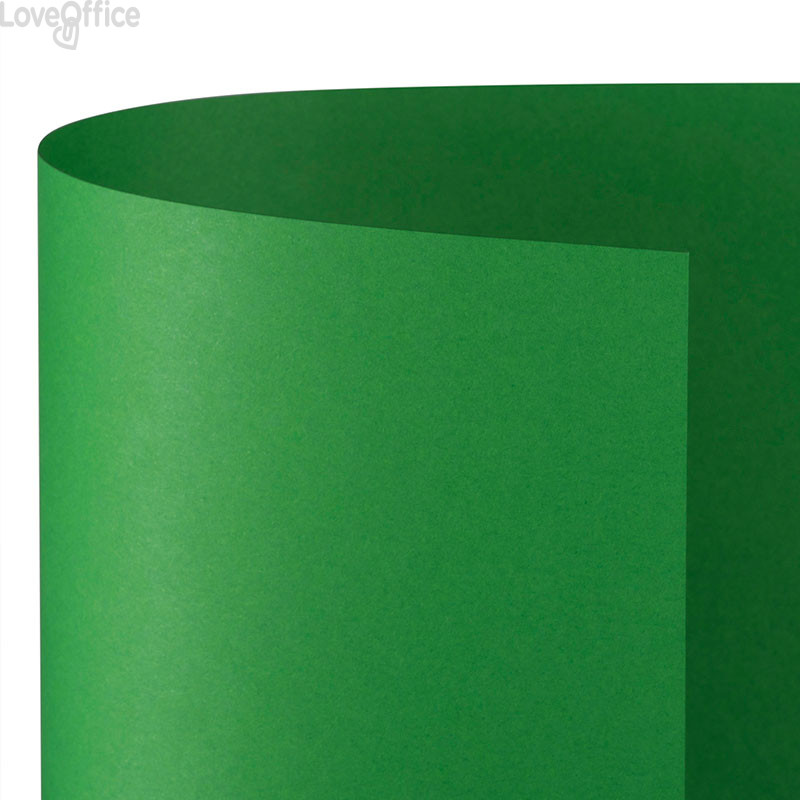 Cartoncini Bristol Verdi Favini - Lisci - 200 g/m² - 50x70 cm (Conf.25)