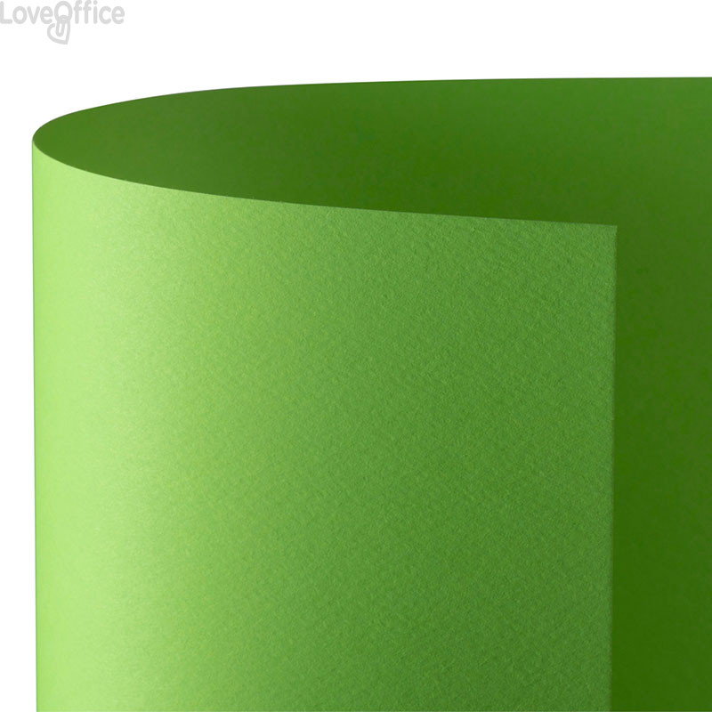 Cartoncini colorati PRISMA 220 Favini - 70x100 cm - Verde pistacchio (conf.10 fogli)