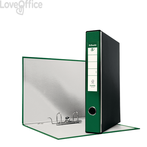 Registratore Esselte Eurofile - registratore commerciale - Dorso 5 - utile 23x30 cm - Verde - 390752180