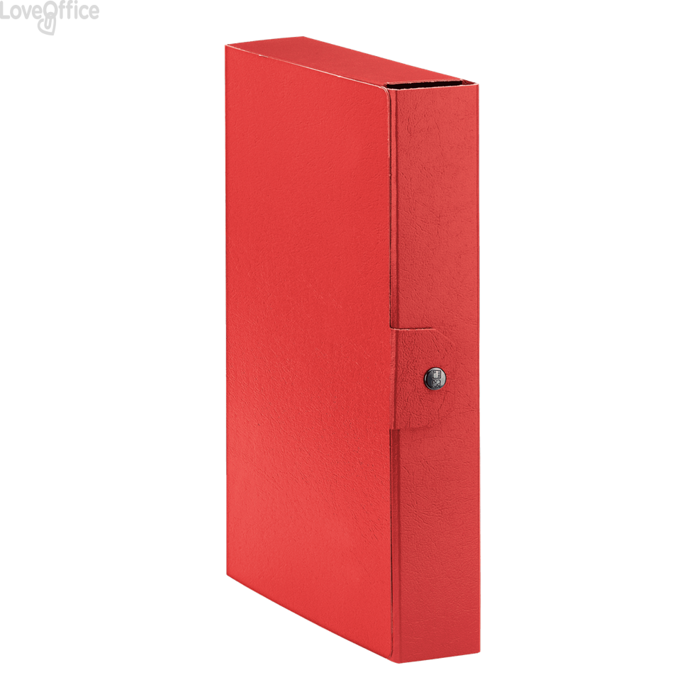 Scatole portaprogetti Eurobox Esselte - Dorso 6 cm - 25x35 cm - Rosso (conf.5)