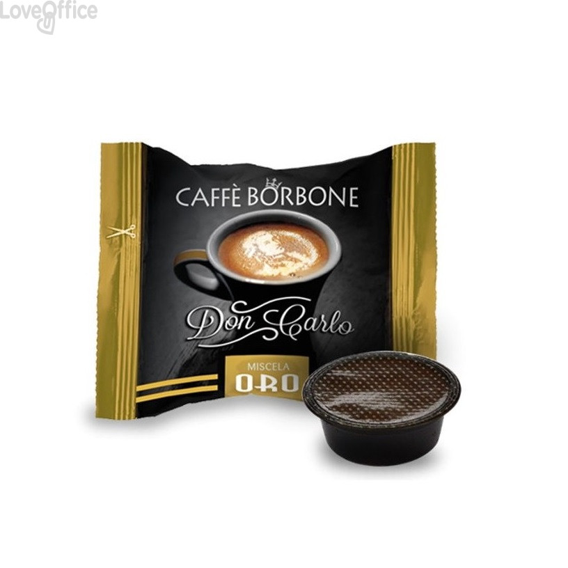 Capsule compatibili Don Carlo Caffe Borbone qualità Oro (conf.100)