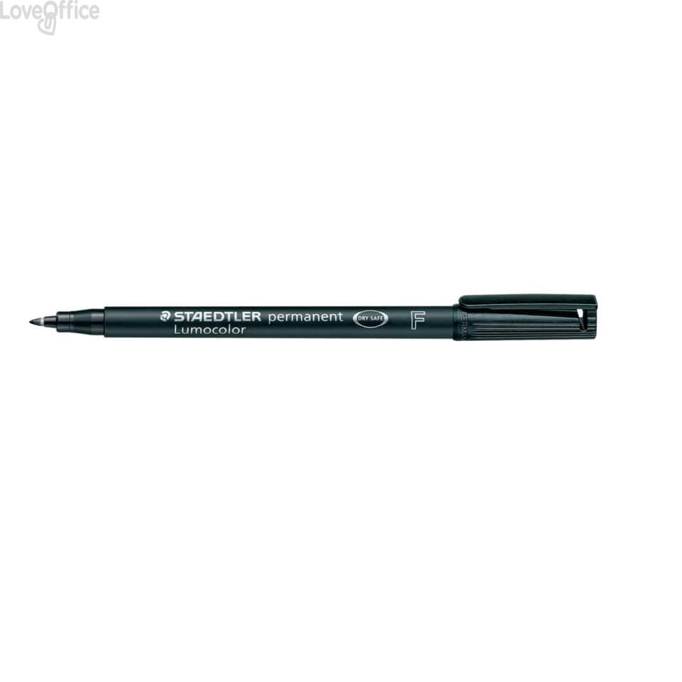 Pennarello indelebile Staedtler Lumocolor® permanent Nero - F - 0,6 mm - punta sintetica - pen 317
