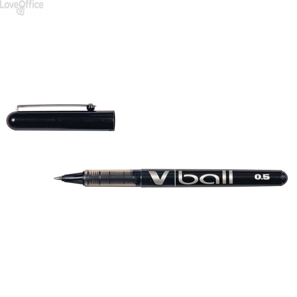 Roller V Ball Pilot - Nero - 0,5 mm - 011210