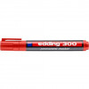 Pennarello indelebile Rosso Edding 300 - tonda - 1,5-3 mm