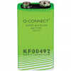 Batteria Pila quadrata alcalina Q-Connect 9V KF00492