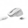 Mouse ergonomico ricaricabile wireless Trust OZAA ricevitore USB A 2.0 - portata 10 metri - Bianco - 24035