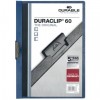 Cartellina con clip Durable DURACLIP® A4 - Dorso 6 mm - capacità 60 fogli in PVC Blu - 220907