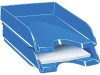 Vaschette portacorrispondenza CepPro Gloss impilabile CEP in polistirene Blu oceano - 1002000351 (conf.10)