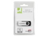 Flash Drive Q-Connect Chiavetta USB 2.0 16 GB High Speed Argento/Nero - KF41513