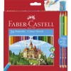 Matite colorate Faber-Castell Eco Il Castello conf.24 + 3 Bicolor - 110324