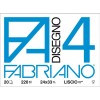 Album disegno Fabriano F4 - Liscio - 24x33 cm - 220 g/m² - 20 fogli