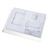 Buste a foratura universale Esselte A3 orizzontali - Copy Safe Office - 42x30 cm - goffrate (conf.50)