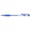 Penne a sfera inchiostro gel Q-Connect con cappuccio - 0,5 mm - Blu (conf.10)