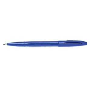 Penna punta in fibra Sign Pen Pentel - Blu - 2 mm-0